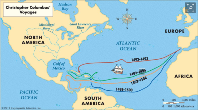 Christopher Colombus Voyage