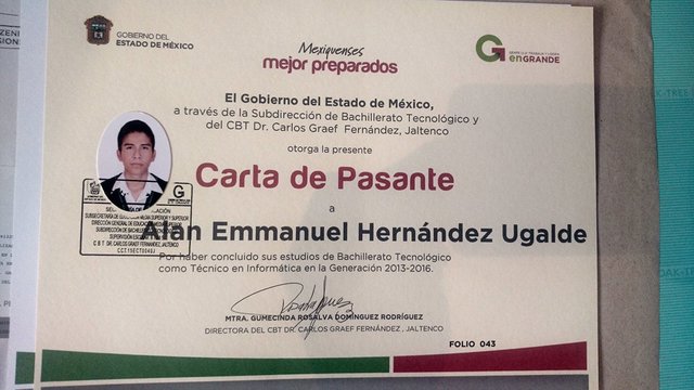 Graduación de Preparatoria