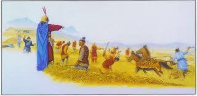 mensen in China leerden rijst en gierst verbouwen