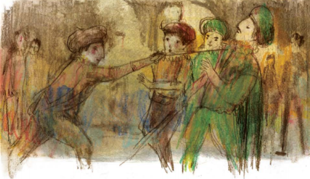 Romeo expulsado de Verona