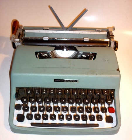 Maquina  de  escribir