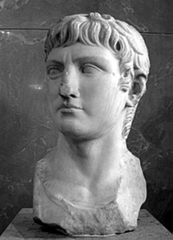 Tiberius, stepson of Caesar Augustus, became emperor in 14CE