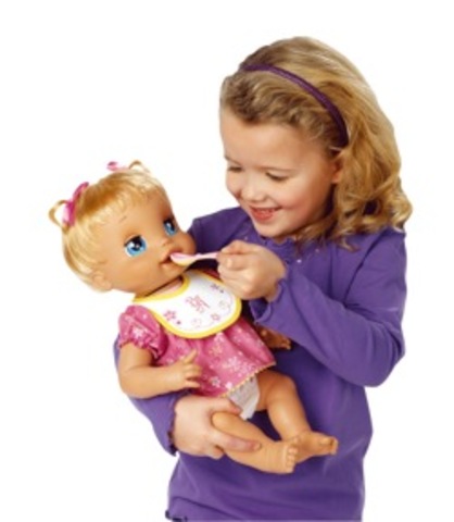 una de mis muñecas, ella me decía te amo