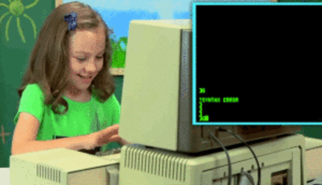 la primera vez que cogi un computador