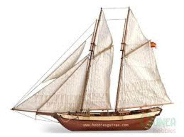 barco de vela goleta