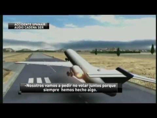 Vídeo: fragmento de la conversación entre los pilotos antes del accidente
