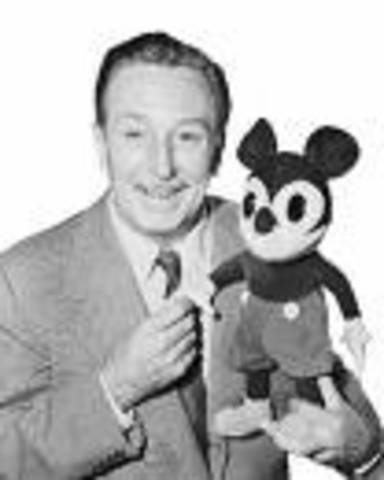 walt disney dies