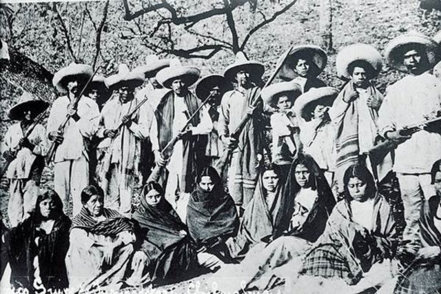 EL CHOQUE ENTRE MADERO Y  ZAPATA