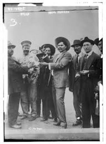 LUCHA ENTRE VENUSTIANO CARRANZA CONTRA PANCHO VILLA Y EMILIANO ZAPATA