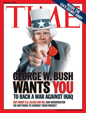 Bush against Iraq