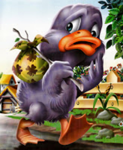 el patito se escapa