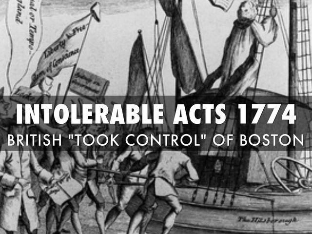 Intolerable Acts