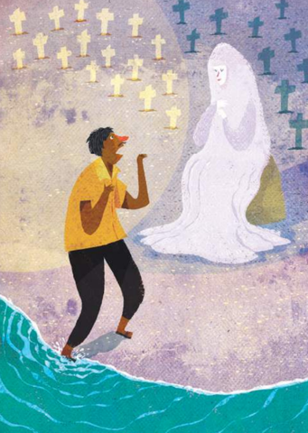 La mujer del pescador supersticioso