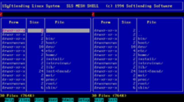 Linux:SLS-Linux 1.05