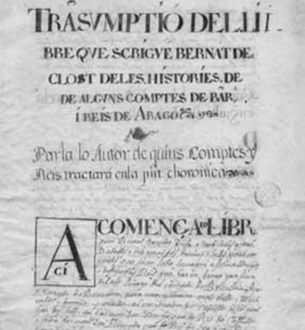 Crònica de Bernat Desclot