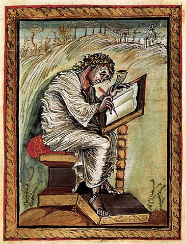 Ebbo Gospels, St. Matthew