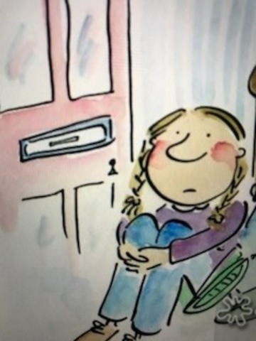 Eya's first art competition