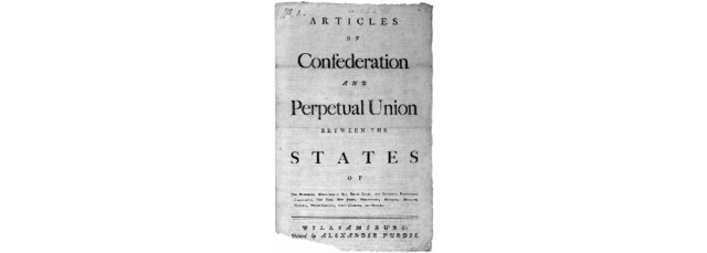 Articles of Confederation