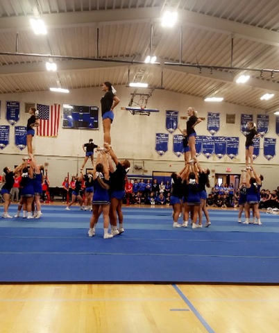 Becoming a flyer for the team