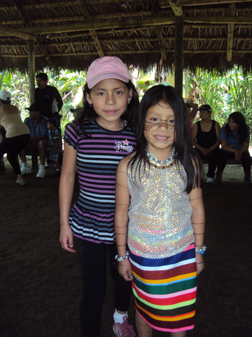 visitando a la cultura huaorani  -10 años