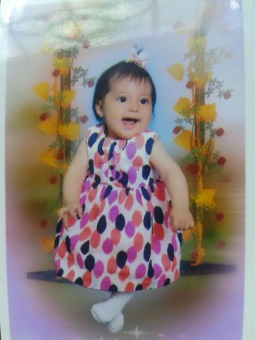 mi hermanita cumplio un año