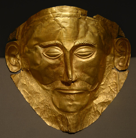 Mycenaen Art: Mask of Agamemnon