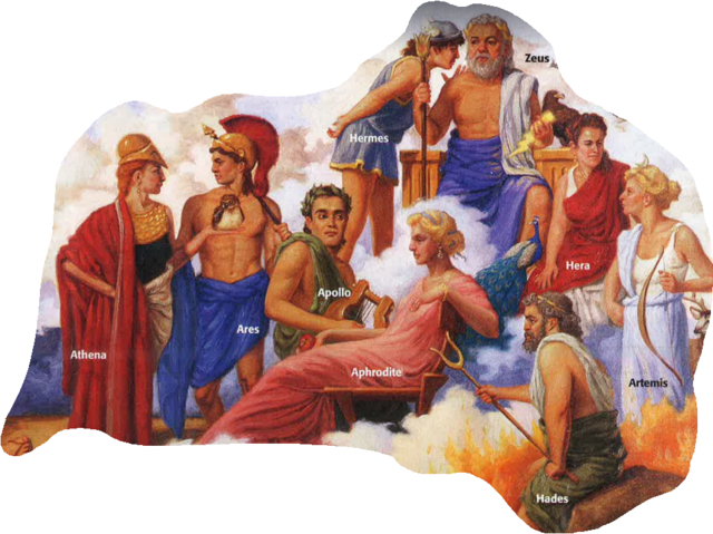 8.3 Greece begins mythology and many pieces of literature