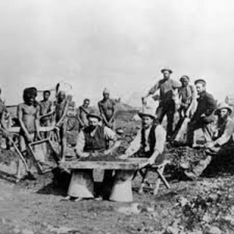 Discovered Diamonds in South Africa