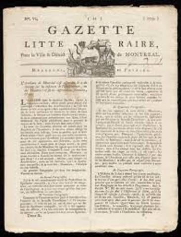 creation of the gazette de Montreal