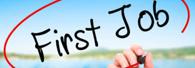 Tener mi primer empleo despues de graduarme