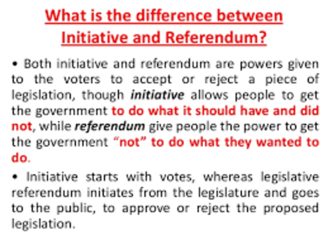 initiative & referendum