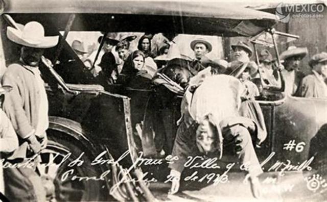 Los lideres Pancho Villa y Emiliano Zapata fueron fusilados por oredenes de Carranza