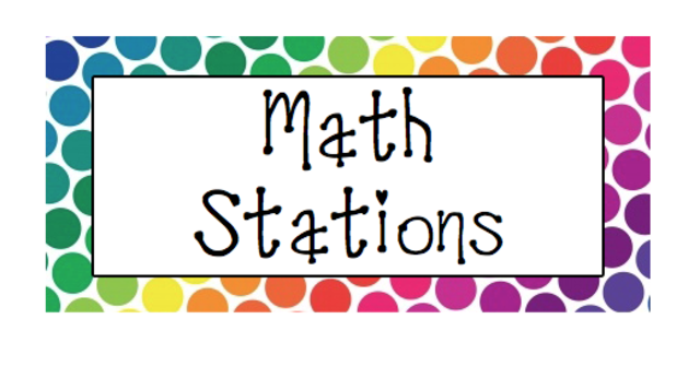 Math Work Stations