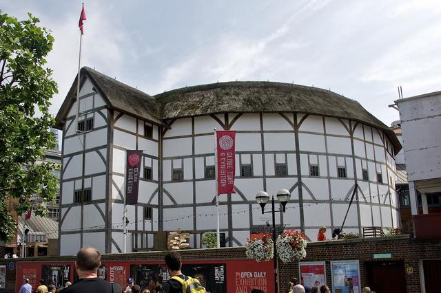 Globe Theatre is built in London