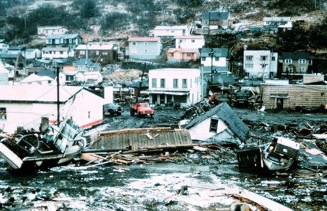 Alaska and California (Alaska Earthquake)