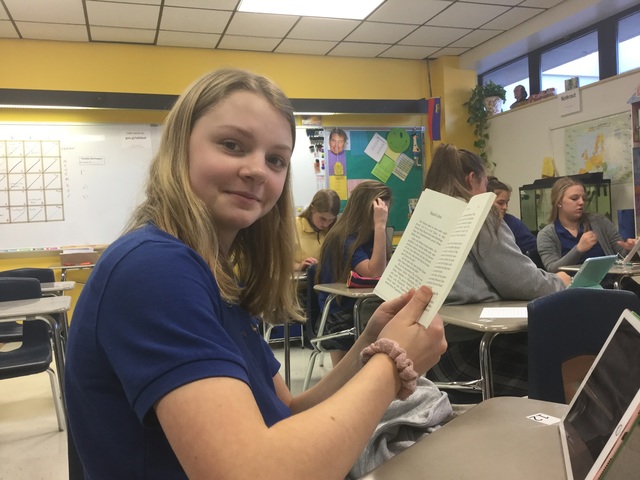 Anna hat Deutschclasse.