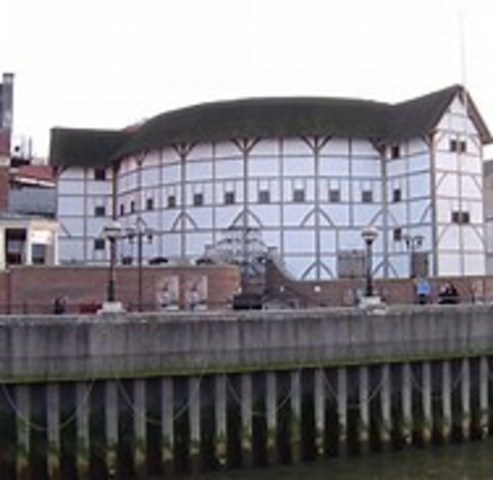 Globe Theatre is built in London