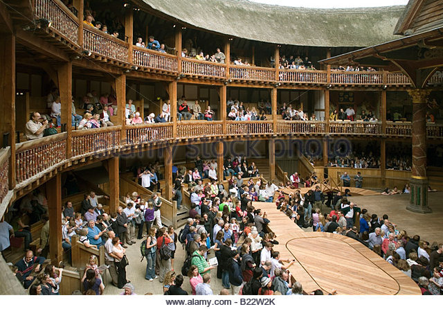Globe Theatre is built in London