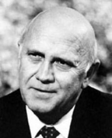F. W. de Klerk as President of South Africa