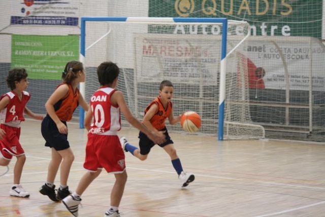 I started to play basketball