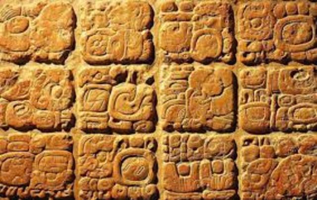 Desenvolupament de l'escriptura maya