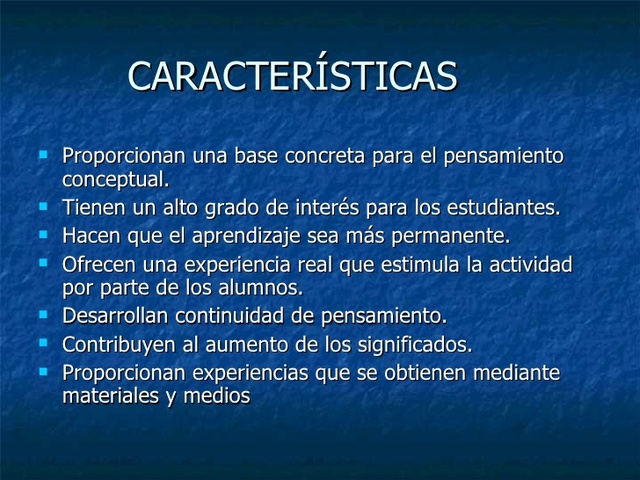 características de la tecnología educativa