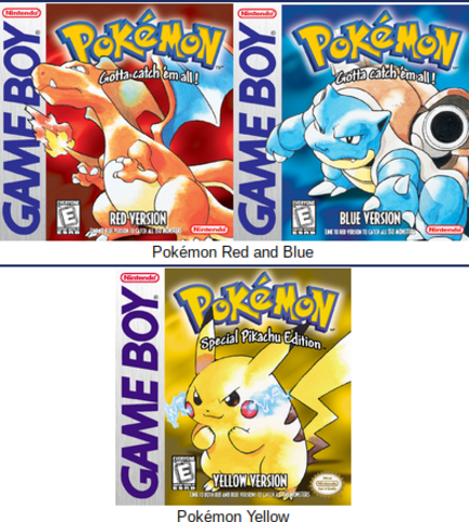 Gameboy First Generations in English