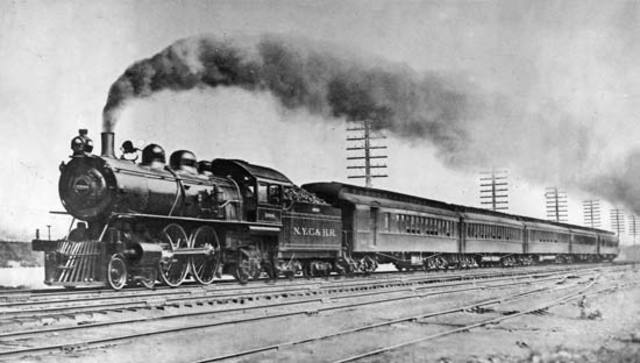The New York’s first railroad opened