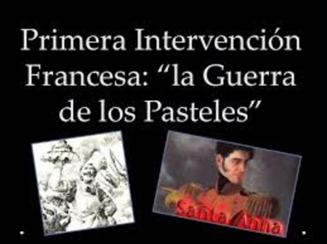 Primera intervencion Francesa