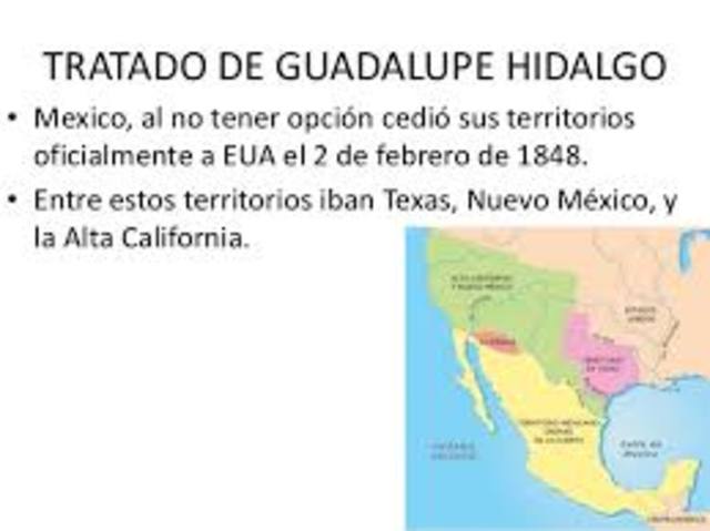 Firma tratado Guadalupe Hidalgo