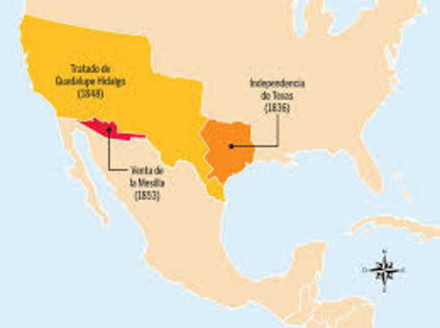 Venta del territorio de la Mesilla a Estados Unidos