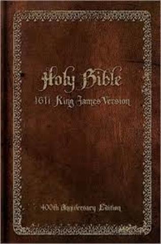 1611 King James Bible is published