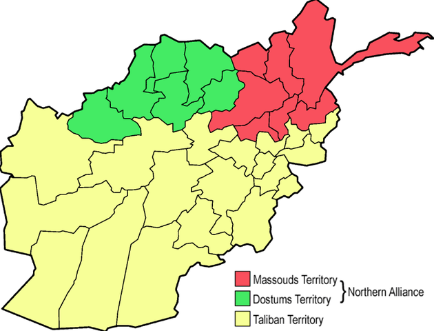 Taliban Takes Control After Civil War