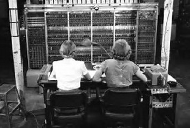 Presentación del primer ENIAC